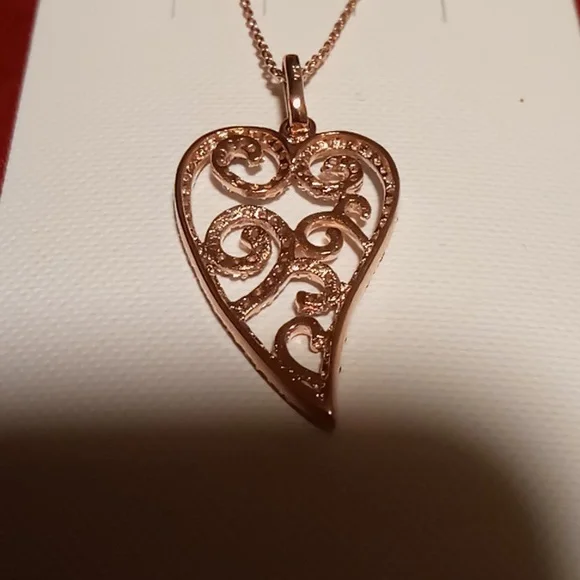 925 sterling silver in rose gold with - Picture 5 of 6